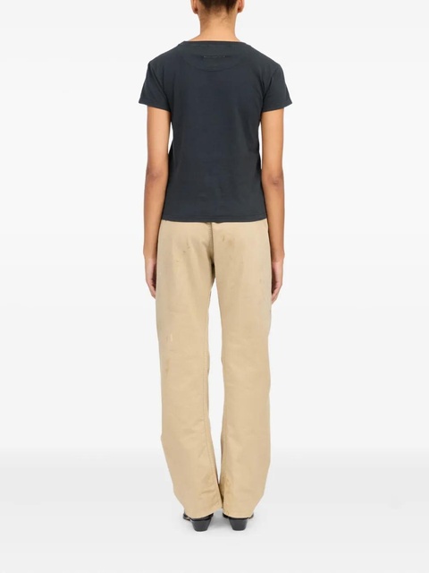 MM6 Maison Margiela cotton T-shirt - Black - zdjęcie produktu nr 1