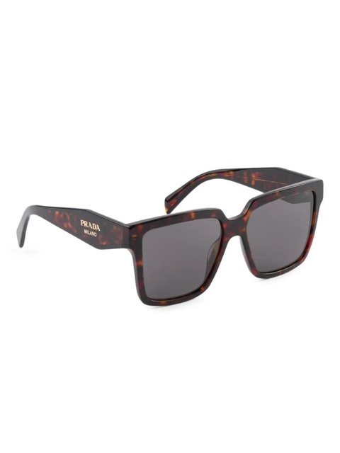 Prada Eyewear square-frame sunglasses - Brown - zdjęcie produktu nr 2