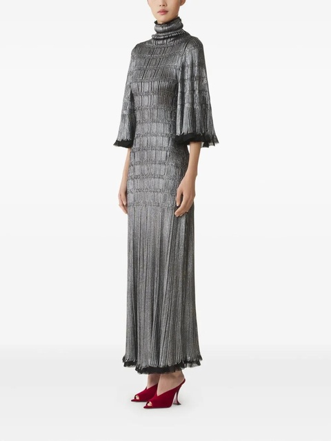 Lanvin high-neck maxi dress - Black - zdjęcie produktu nr 2