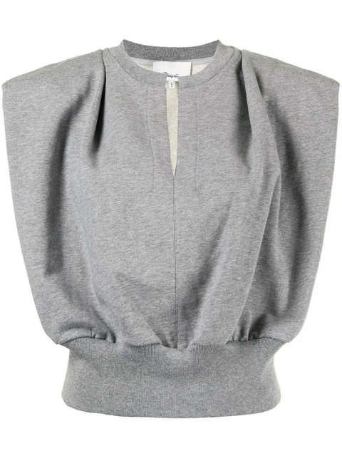 3.1 Phillip Lim French Terry sleeveless top - Grey - zdjęcie produktu nr 1