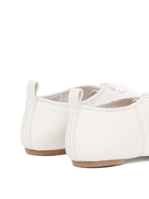 Maison Margiela leather derby shoes - White - zdjęcie produktu nr 2