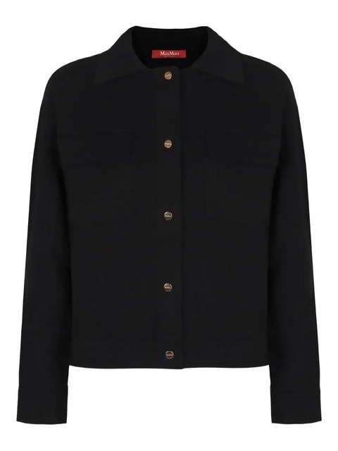 Max Mara button-fastening pocket jacket - Black - zdjęcie produktu nr 2