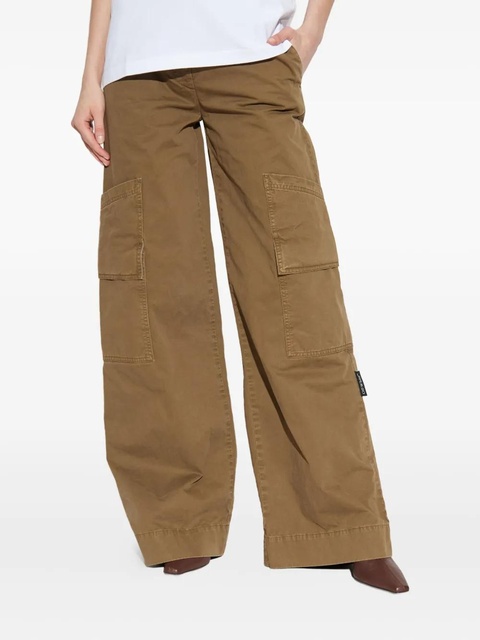 Off-White cargo pocket trousers - Brown - zdjęcie produktu nr 2