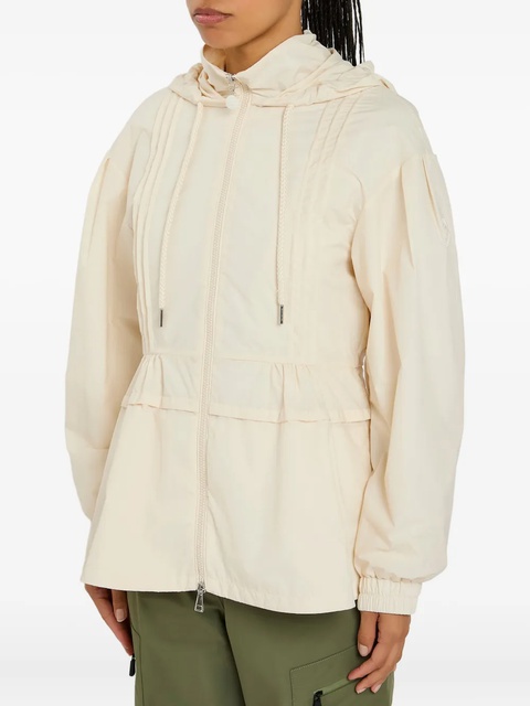 Moncler pleated hooded jacket - Neutrals - zdjęcie produktu nr 2