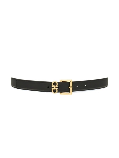 Ferragamo Gancini-plaque belt - Black - zdjęcie produktu nr 2
