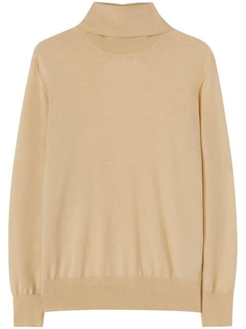 Jil Sander roll-neck wool jumper - Neutrals - zdjęcie produktu nr 1