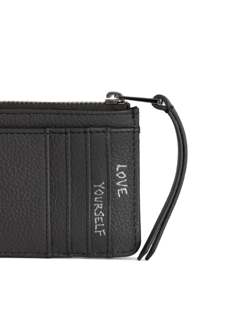 Zadig&Voltaire wings-detail top-zip wallet - Black - zdjęcie produktu nr 2