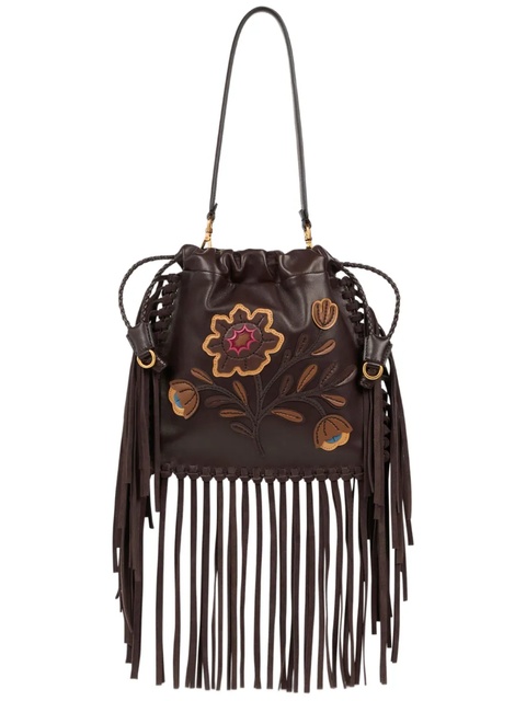 ETRO Small Kalispera embroidered bucket bag - Brown - zdjęcie produktu nr 1
