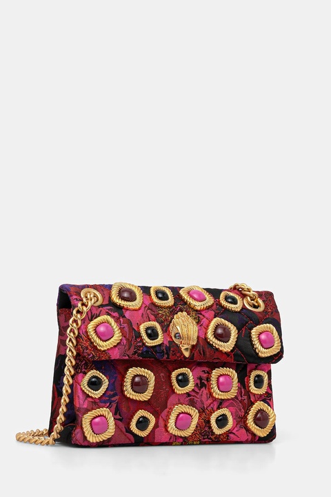 Kurt Geiger London torebka MINI KENSINGTON GEMS kolor bordowy 3587957609 - zdjęcie produktu nr 2