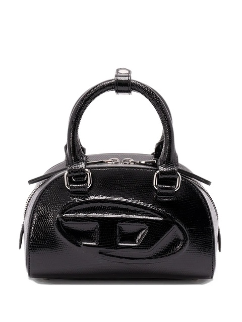 Diesel Dome logo-embossed satchel - Black - zdjęcie produktu nr 1