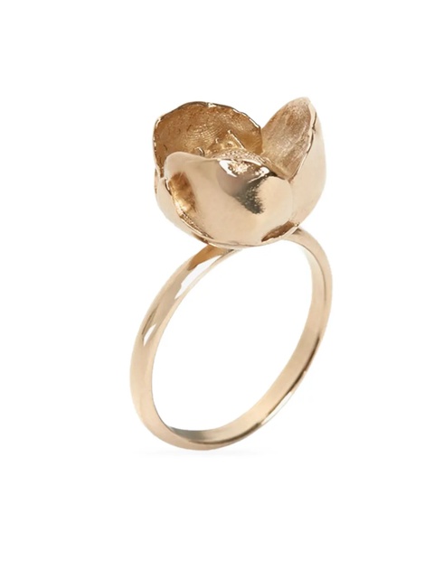 Victoria Beckham Camellia ring - Gold - zdjęcie produktu nr 2