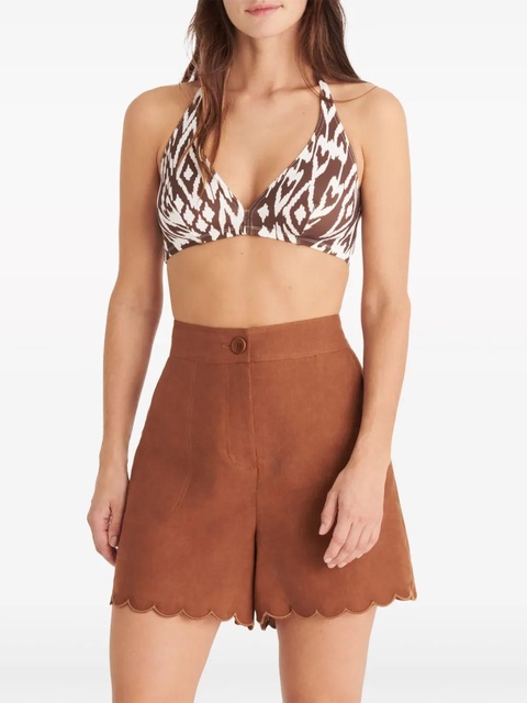 ERES Chéri linen shorts - Brown - zdjęcie produktu nr 2