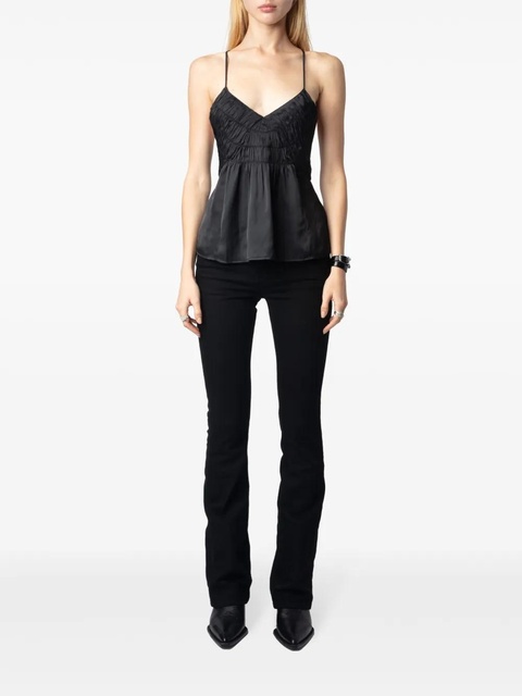 Zadig&Voltaire V-neck tank top - Black - zdjęcie produktu nr 1