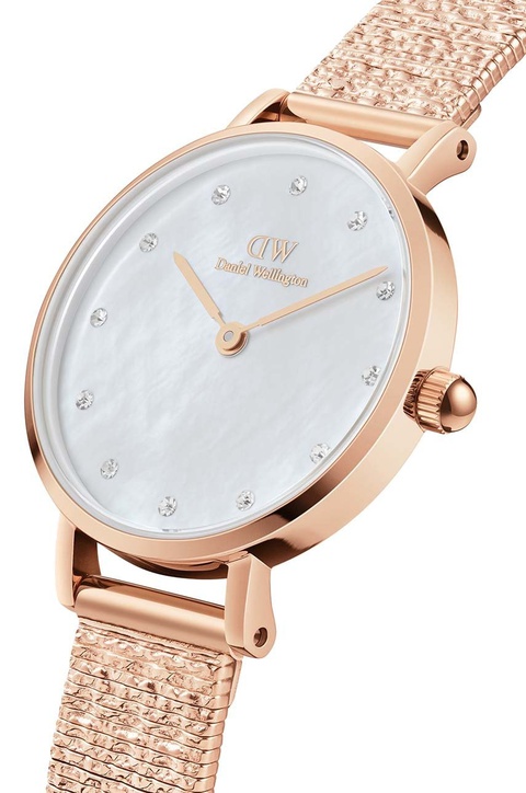 Daniel Wellington zegarek Petite 28 Lumine damski kolor różowy - zdjęcie produktu nr 2