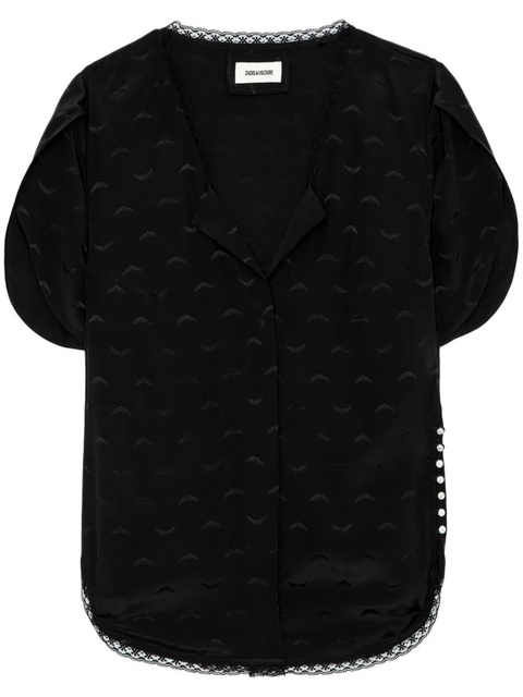Zadig&Voltaire Tiffiny blouse - Black - zdjęcie produktu nr 1