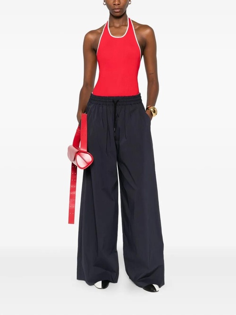 St. Agni elasticated-waistband trousers - Blue - zdjęcie produktu nr 2