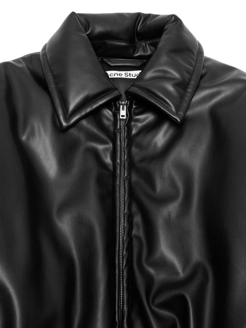 Acne Studios padded leather jacket - Black - zdjęcie produktu nr 2