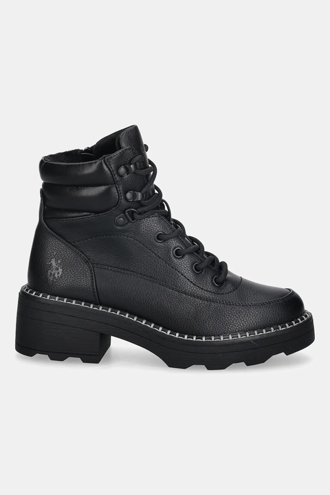 U.S. Polo Assn. workery HANNAH001 damskie kolor czarny na słupku lekko ocieplone HANNAH001W/EY1 - zdjęcie produktu nr 1