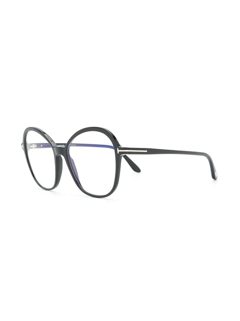 TOM FORD Eyewear oversized square glasses - Black - zdjęcie produktu nr 2