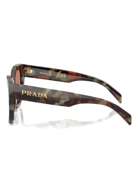Prada Eyewear cat-eye-frame sunglasses - Brown - zdjęcie produktu nr 2