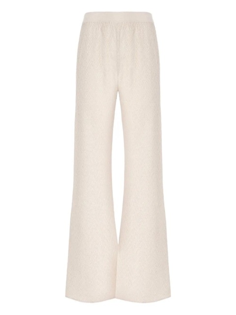 Missoni zigzag pattern flared trousers - Neutrals - zdjęcie produktu nr 1