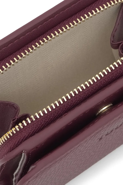 Tous portfel skórzany FOLD damski kolor bordowy 2002306021 - zdjęcie produktu nr 2