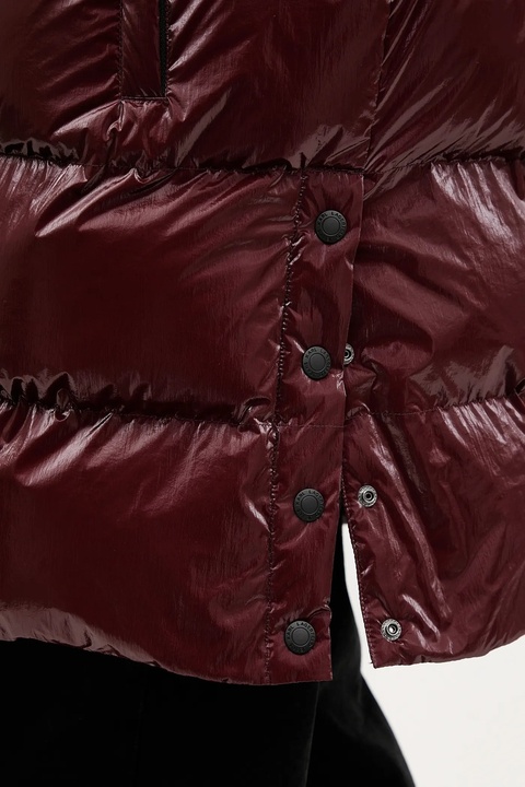 Karl Lagerfeld Jeans kurtka kolor bordowy zimowa A4W15059 - zdjęcie produktu nr 2