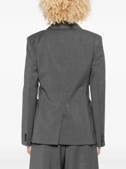 Weekend Max Mara double-breasted patch-pocket jacket - Grey - zdjęcie produktu nr 2