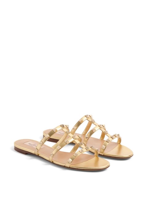 Valentino Garavani Rockstud sandals - Gold - zdjęcie produktu nr 2