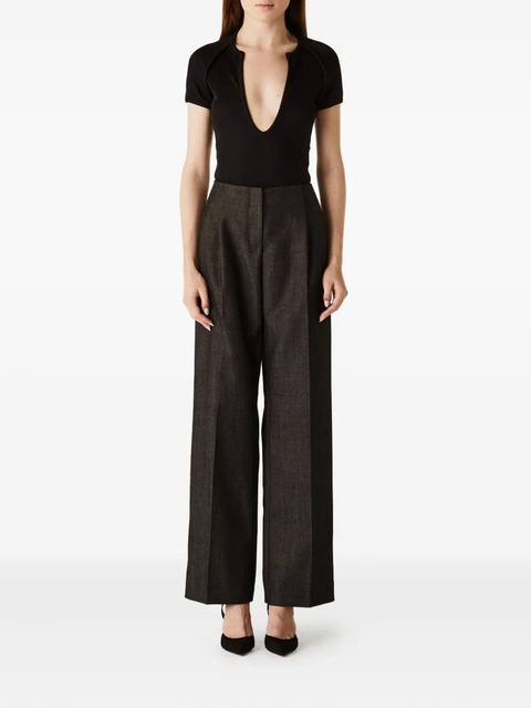 Christopher Esber V-neck bodysuit - Black - zdjęcie produktu nr 2