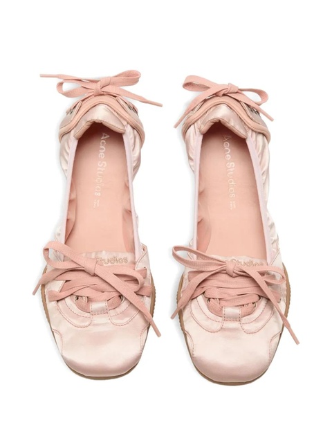 Acne Studios round-toe ballet flats - Pink - zdjęcie produktu nr 2