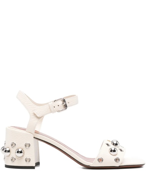 Valentino Garavani 65mm Nellcôte ankle-strap sandals - Neutrals - zdjęcie produktu nr 1