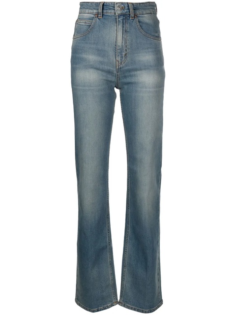 Victoria Beckham Julia straight-leg jeans - Blue - zdjęcie produktu nr 1