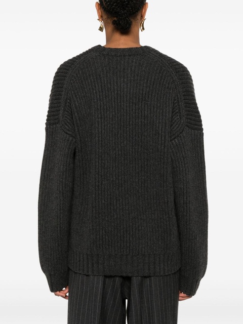KHAITE Manuela sweater - Grey - zdjęcie produktu nr 2