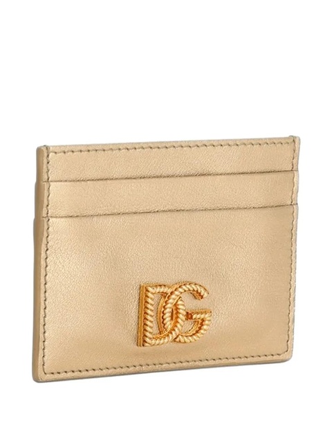 Dolce & Gabbana logo cardholder - Gold - zdjęcie produktu nr 2