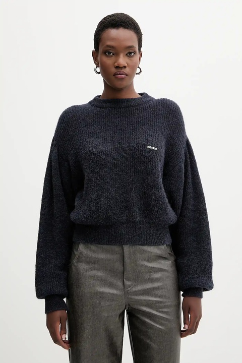 Rotate sweter z wełną 0 kolor granatowy 1142781725 - zdjęcie produktu nr 1