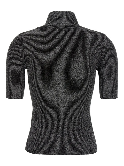 Missoni ribbed mock-neck top - Black - zdjęcie produktu nr 2