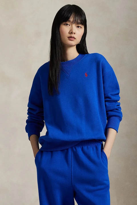 Polo Ralph Lauren bluza damska kolor fioletowy gładka 211971697 - zdjęcie produktu nr 2