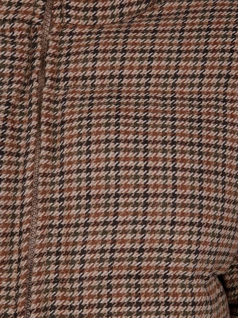 MC2 Saint Barth Maddyen houndstooth jacket - Brown - zdjęcie produktu nr 2