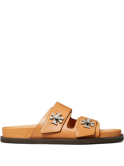 Tory Burch slip-on embellished sandals - Brown - zdjęcie produktu nr 1