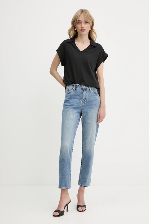 Liu Jo t-shirt bawełniany damski kolor czarny WA5167.T4853 - zdjęcie produktu nr 1