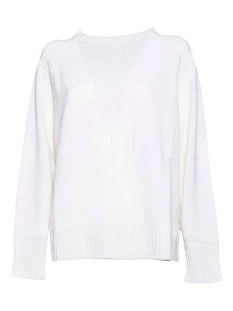 Max Mara ribbed-detail sweater - White - zdjęcie produktu nr 2