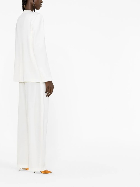 The Attico single-breasted blazer - White - zdjęcie produktu nr 2