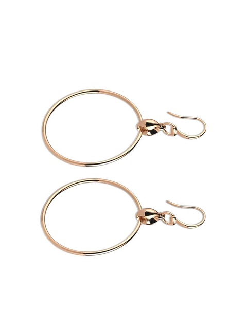 Gucci hoop drop earrings - Pink - zdjęcie produktu nr 2