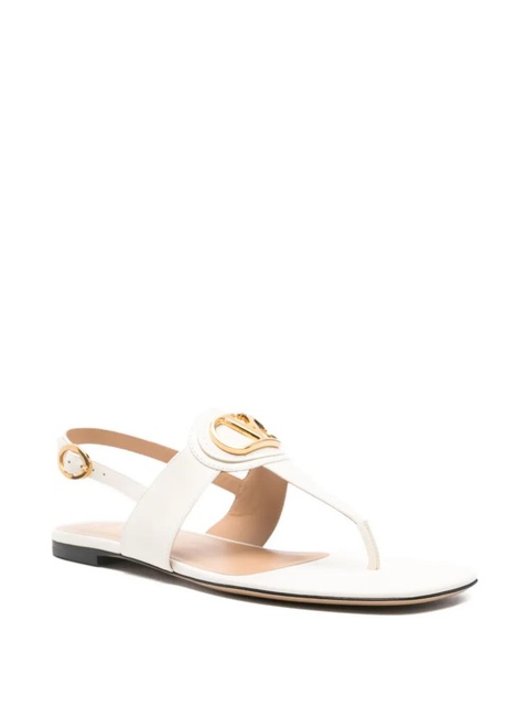 Valentino Garavani VLogo Signature slingback sandals - White - zdjęcie produktu nr 2