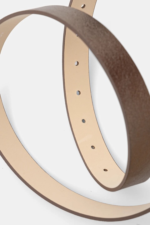 Answear Lab pasek skórzany damski kolor brązowy - zdjęcie produktu nr 1