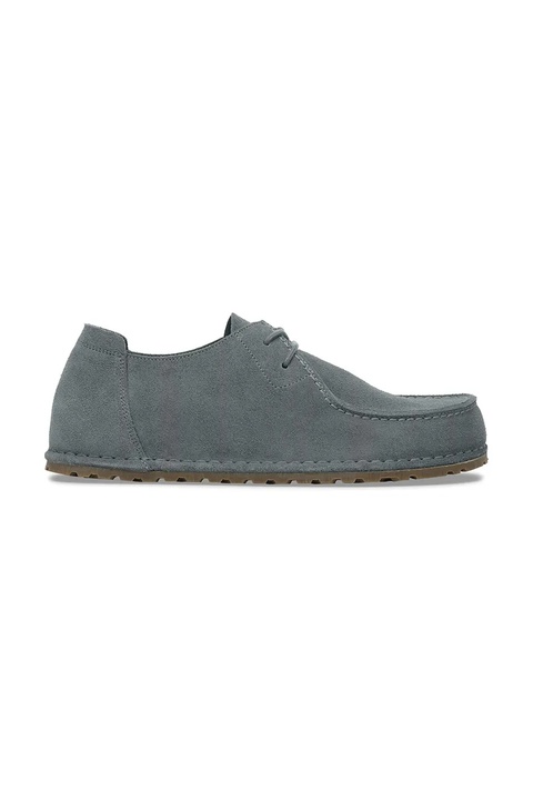 Birkenstock półbuty zamszowe Utti Lace kolor szary 1030035 - zdjęcie produktu nr 1