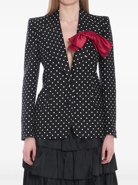 Valentino Garavani Supergran Plusdepois-print jacket - Black - zdjęcie produktu nr 2