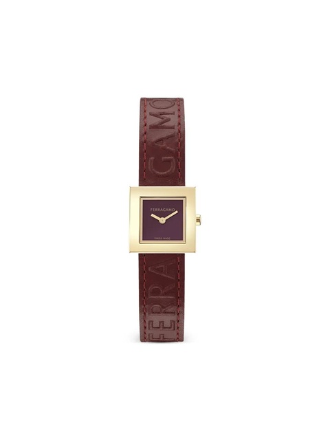 Ferragamo square-face 20mm - Red - zdjęcie produktu nr 1