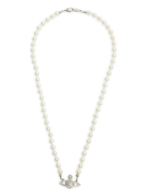 Vivienne Westwood Mini Bas Relief necklace - Silver - zdjęcie produktu nr 1